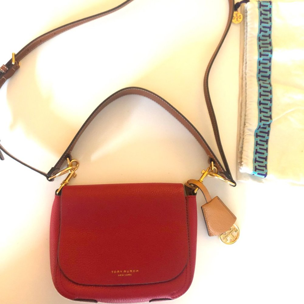 TORY BURCH Red Shoulder Bag - NEW without tags